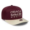 Red Bull Racing F1 2026 Isack Hadjar Austin 9Seventy Cap Stretch Snap Adults - Maroon/Dark Blue