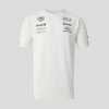 Red Bull Racing F1 Classic Short Sleeve Tee Unisex - Off White Marl
