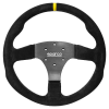 SPARCO R330 STEERING WHEEL SUEDE NO BUTTON
