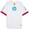 Scuderia Ferrari F1 Men's Miami GP 2025 Driver's Oversized T-shirt - White Color