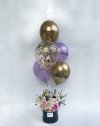 Purple Midnight Garden Tulip Box