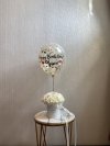 White Rosey Mum Box S