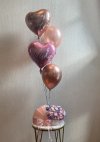 Purple Pink Hydra Rose Baby Box