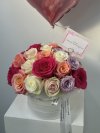 Colorful Roses Box S