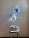 Blue Hydrangea White English Rose Baby Box