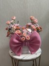 Bow Jumbo Peach Daisy Sunset Box