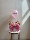 Bow Jumbo Peach Daisy Sunset Box