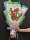 20 Pink and White Tulips