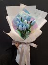 10 Blue Tulips