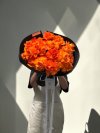 20 Orange Roses Foam Wrapping