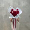 10 Red Roses Trendy Foam Wrapping