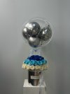 50 Ombre Blue Bloom Box