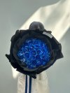 Blue Spray Painted 30 Roses Bouquet