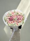 Pink Roses Blush & Snow Bouquet