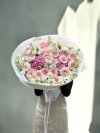 Pink Roses Blush & Snow Bouquet