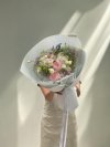 Pink Green Enchanted Garden Bouquet