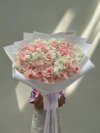 40 Pink & White Roses Bouquet