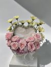 Pink & White Garden Burning Box