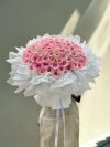 100 Pink Roses Bouquet + FREE DELIVERY