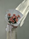 10 Cappuccino Roses Bouquet