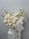 White Fresh Orchid Bloom Box