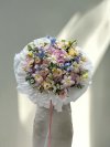 Mix Colorful Pastel Tulip Roses Grand Bouquet XL