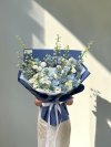 Blue Hydrangea Laisanthus Mix Bouquet