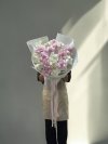 20 Pink and White Roses Foam Wrapping Bouquet