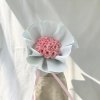 30 Pink Roses With Initial Cloud Foam Wrapping