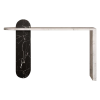 Marble Console Table Minimalistic Oval Stand R