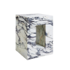 Mable Side Table Rectangle Hole Cuboid Table