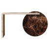 Marble Console Table Minimalistic Circle Stand R