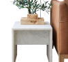 Mable Side Table N Shaped Back Board Case