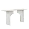 Marble Console Table Minimalistic Structured European Stand