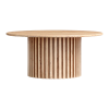 Mable Coffee Table Circle Profiled Circular Top