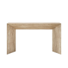 Mable Console Table Unique Sharp Edge Style