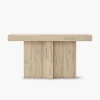 Mable Console Table Cube Statute T Shape