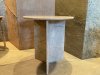 Marble Bedside Table 3 Legged Clean Polished