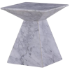 Mable Side Table Pyramid Shaped