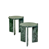 Mable Bedside Table Circular Three Legged Round