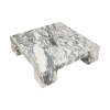 Mable Coffee Table Square Stand Block Texture