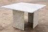 Marble Coffee Table Unique Minimalistic Squared Stand