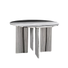 Marble Round Dining Table Circular Edge