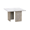 Marble Coffee Table Unique Minimalistic Squared Stand