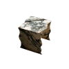 Mable Side Table Wavy Texture Designed