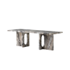 Mable Coffee Table Rectangle Shaped Holed
