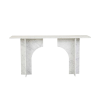 Marble Console Table Minimalistic Structured European Stand