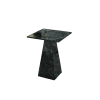 Marble Side Table Pyramid Sharp Leg Pointy