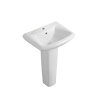 CITY อ่างล้างหน้าแบบมีขาตั้ง รุ่น CT-253 สีขาว