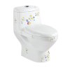 CITY โถสุขภัณฑ์แบบชิ้นเดียว รุ่น CT-2259A สีขาวลาย
